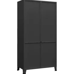 Vaatekaappi 90cm metalli eri värejä
