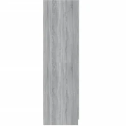 Vaatekaappi 80cm tekninen puu harmaa