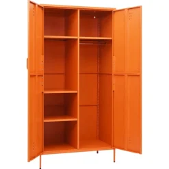 Vaatekaappi 90cm teräs eri värejä