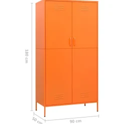 Vaatekaappi 90cm teräs eri värejä