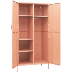 Vaatekaappi 90cm teräs eri värejä