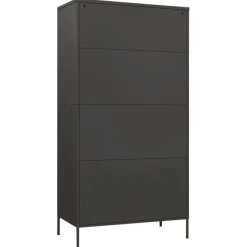 Vaatekaappi 90cm teräs eri värejä