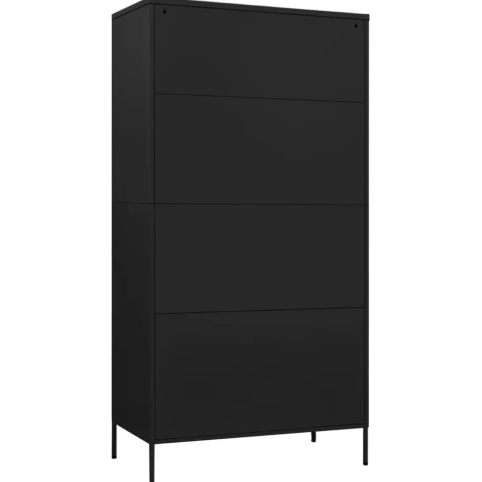Vaatekaappi 90cm teräs eri värejä