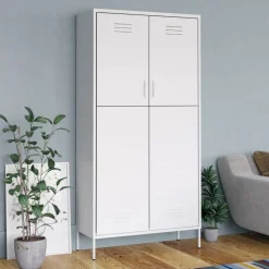 Vaatekaappi 90cm teräs eri värejä