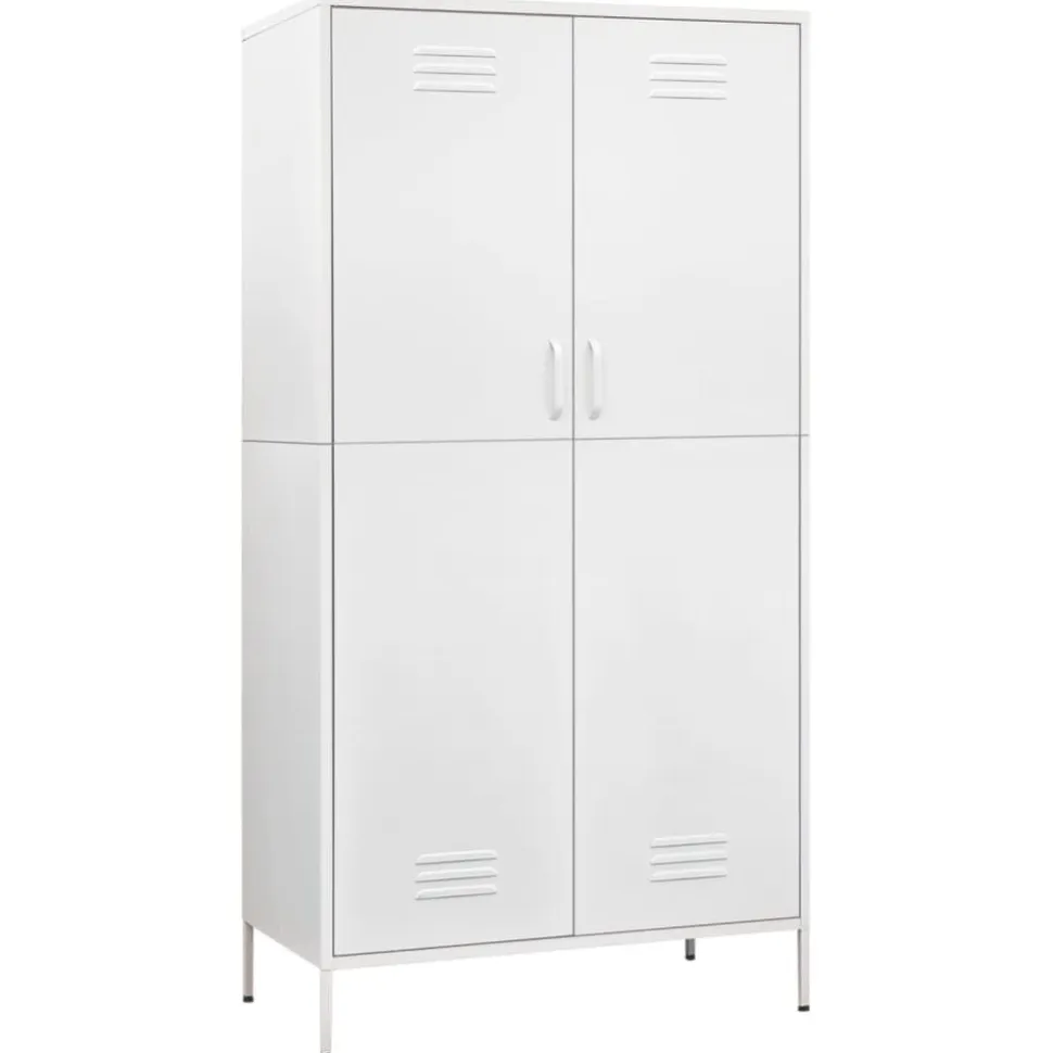 Vaatekaappi 90cm teräs eri värejä