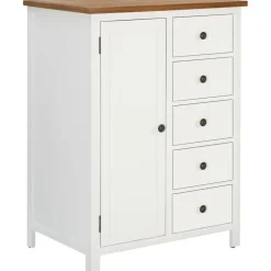 Vaatekaappi 76cm täysi tammi