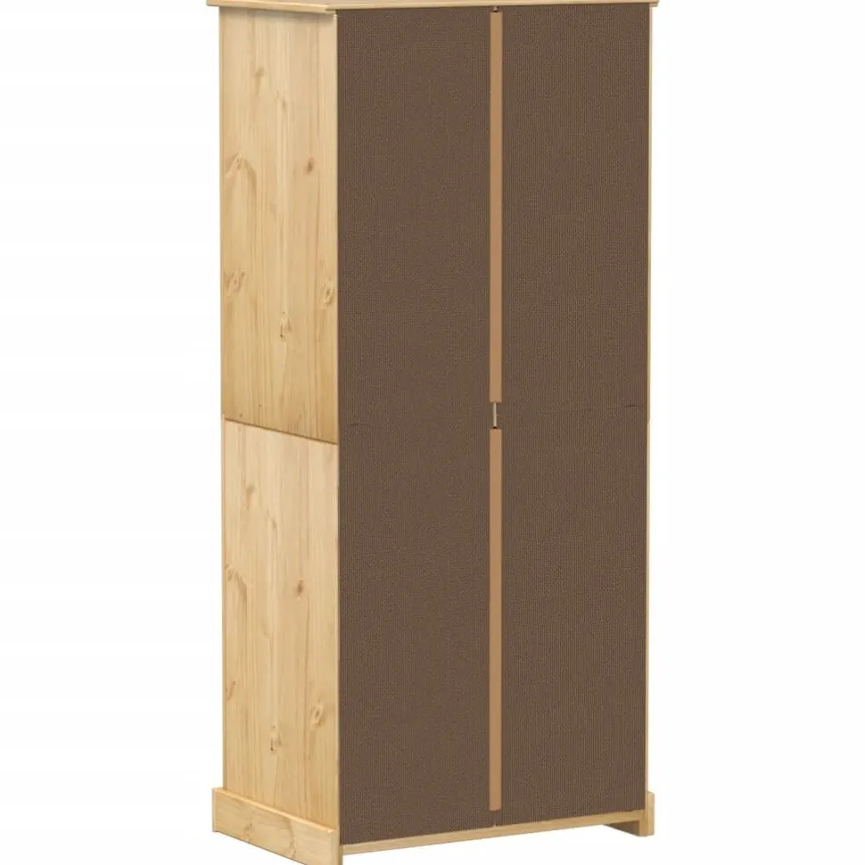 Vaatekaappi Corona 76x50x170 cm täysi mänty (02768)
