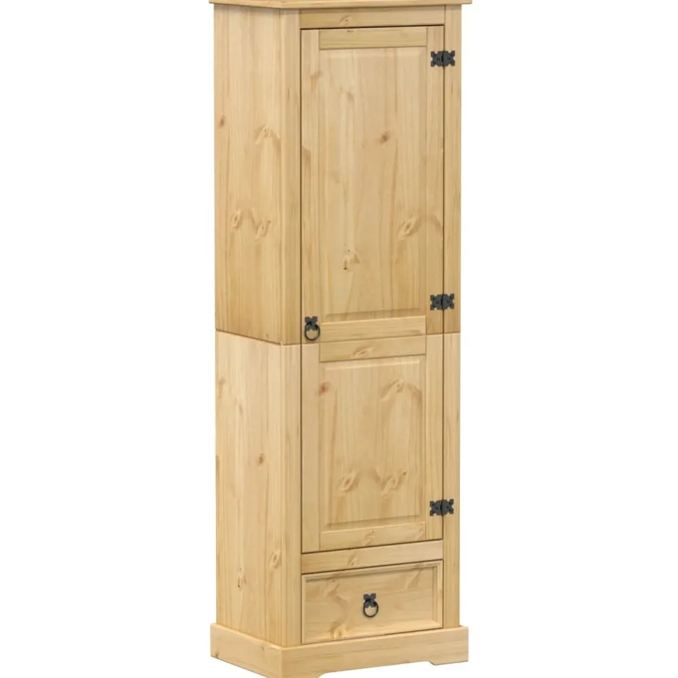Vaatekaappi Corona 55x38x170 cm täysi mänty (02767)