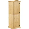 Vaatekaappi Corona 55x52x170 cm täysi mänty (02764)