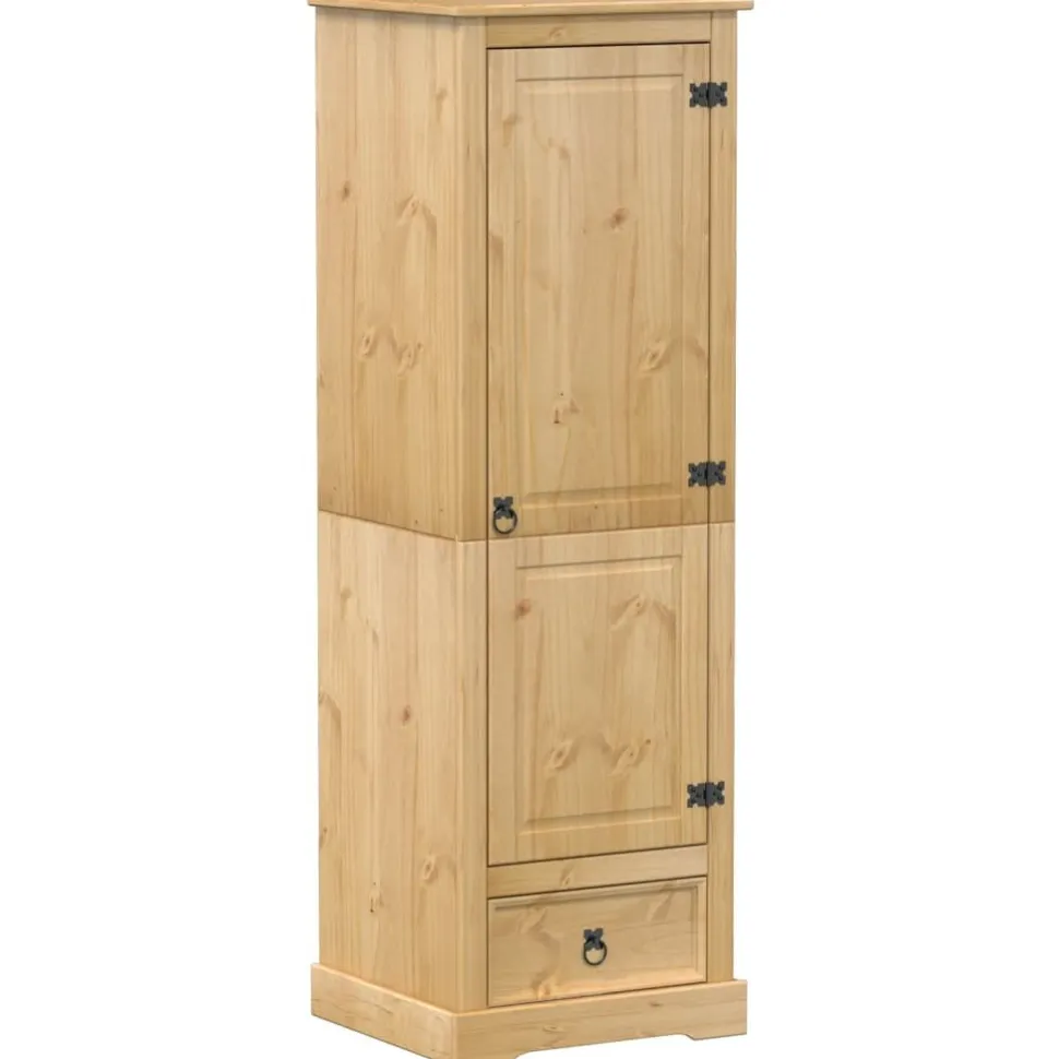 Vaatekaappi Corona 55x50x170 cm täysi mänty (02766)