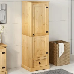 Vaatekaappi Corona 55x50x170 cm täysi mänty (02766)
