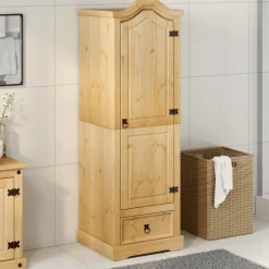 Vaatekaappi Corona 55x52x170 cm täysi mänty (02765)