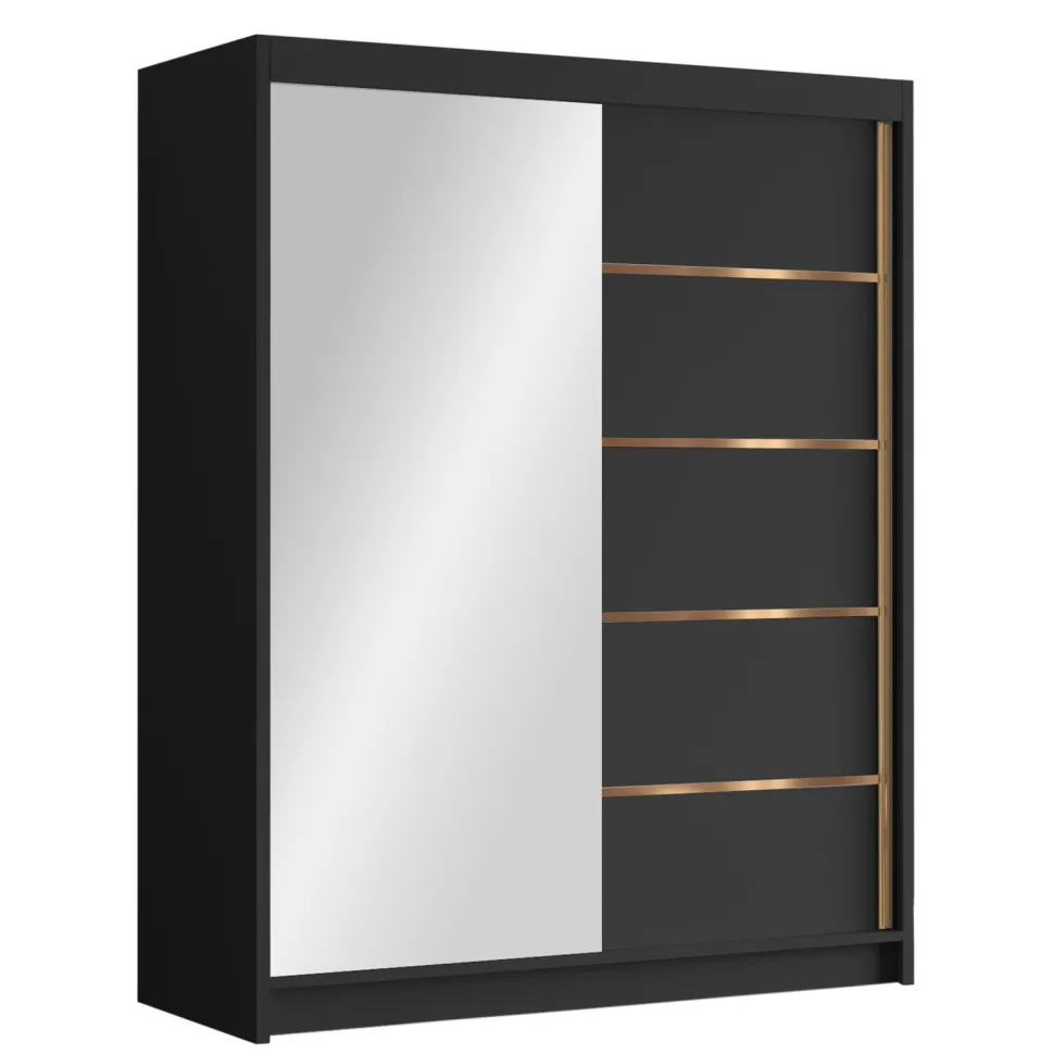 Vaatekaappi FLAVIO 150 III, valkoinen (1633)