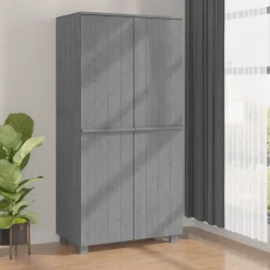 Vaatekaappi Hamar 89cm mänty vaaleanharmaa