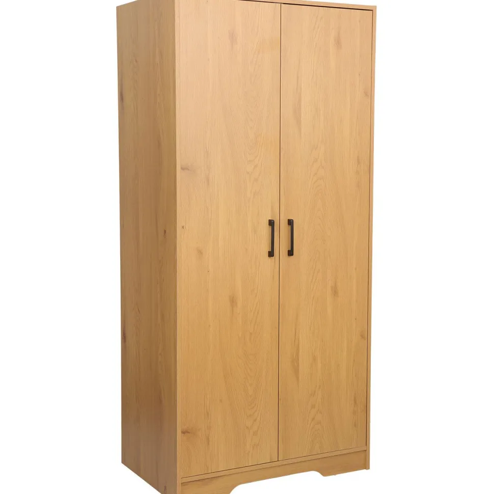 Vaatekaappi Home4You LAVINIA 83x54xK180 cm, saarni