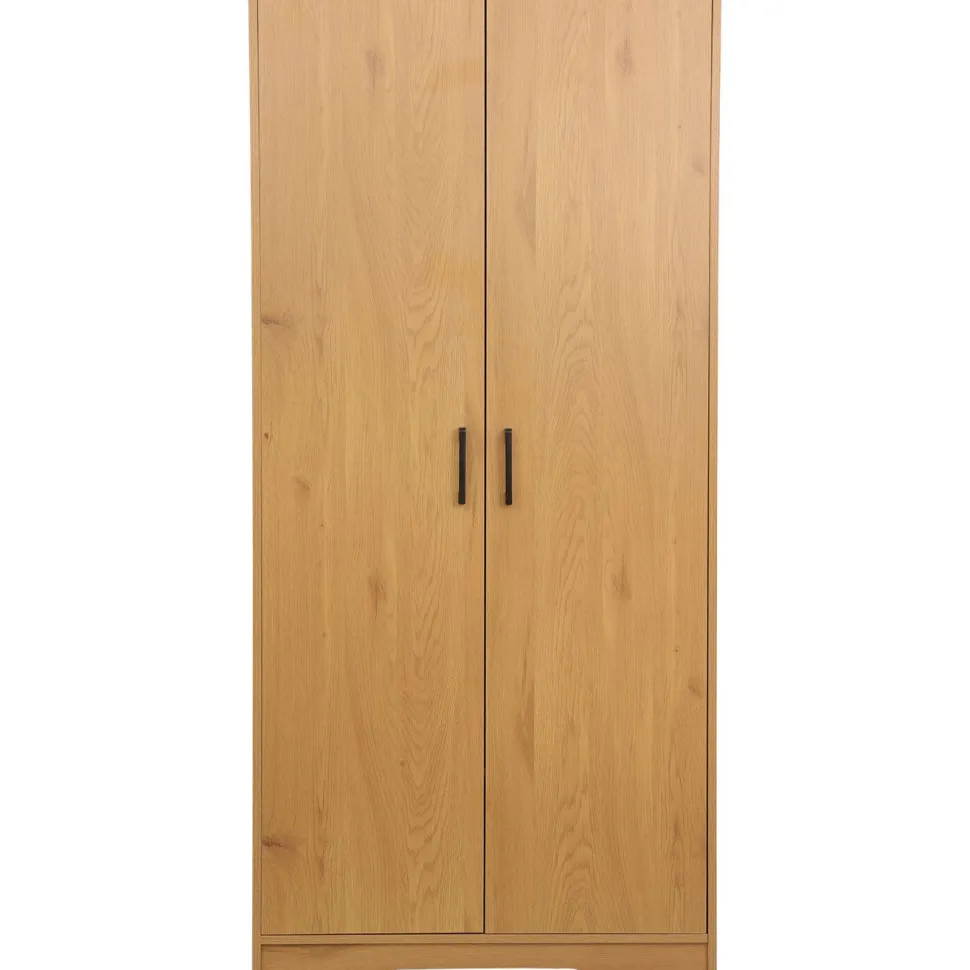 Vaatekaappi Home4You LAVINIA 83x54xK180 cm, saarni