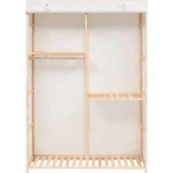 Vaatekaappi 3 hyllyä 110cm