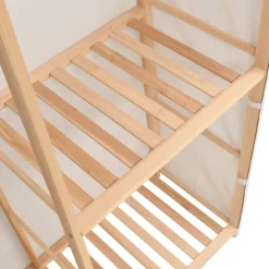 Vaatekaappi 3 hyllyä 110cm