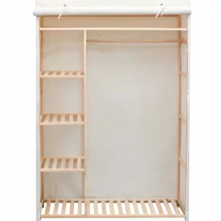 Vaatekaappi kangas ja mänty 110cm