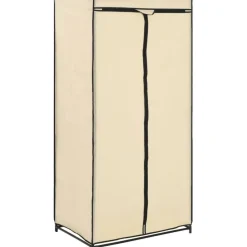 Vaatekaappi kerma 75cm