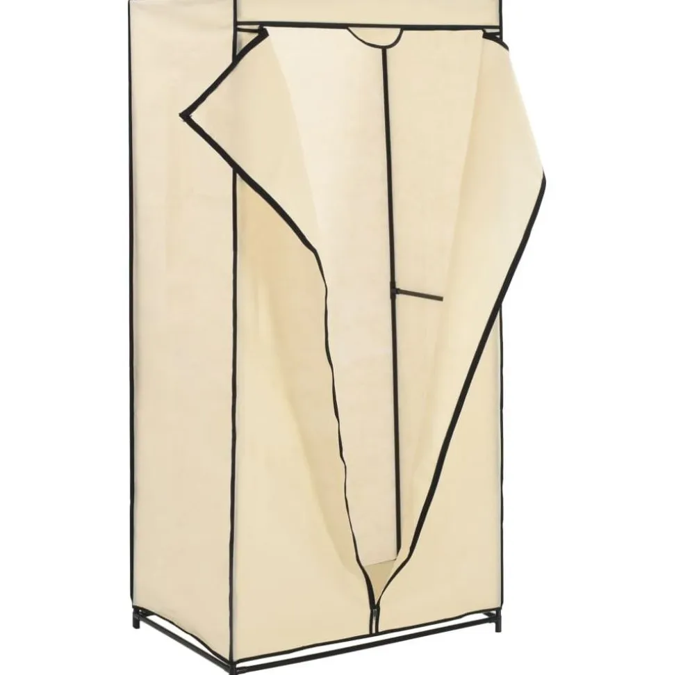Vaatekaappi kerma 75cm