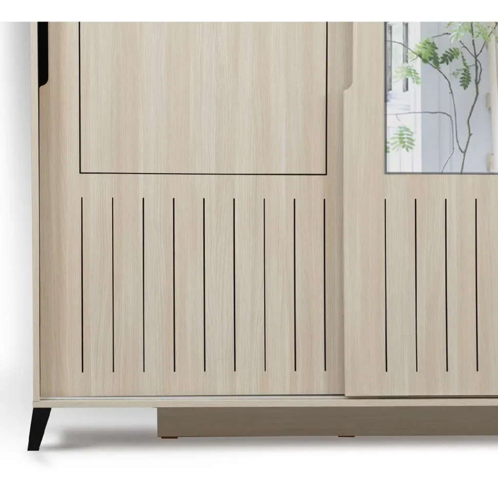 Vaatekaappi Linento Furniture Pasific Home Fuga, 190cm, tammi