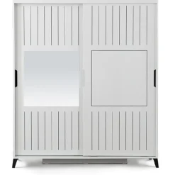 Vaatekaappi Linento Furniture Pasific Home Fuga, 150cm, valkoinen