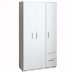 Vaatekaappi Linento Furniture Vespera, 90x171.8cm, valkoinen