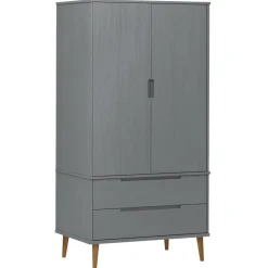 Vaatekaappi Molde 90cm mänty ruskea