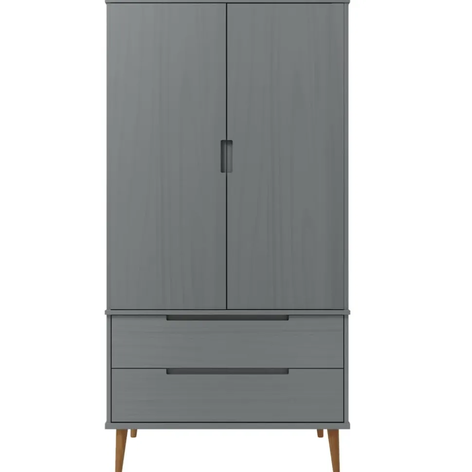 Vaatekaappi Molde 90cm mänty ruskea