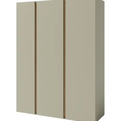 Vaatekaappi Nomla LUCA SYSTEM 1, 145x195cm, saranaovilla, hiekka