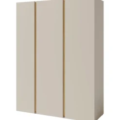 Vaatekaappi Nomla LUCA SYSTEM 1, 145x195cm, saranaovilla, hiekka