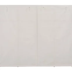 Vaatekaappi valkoinen 200cm kangas