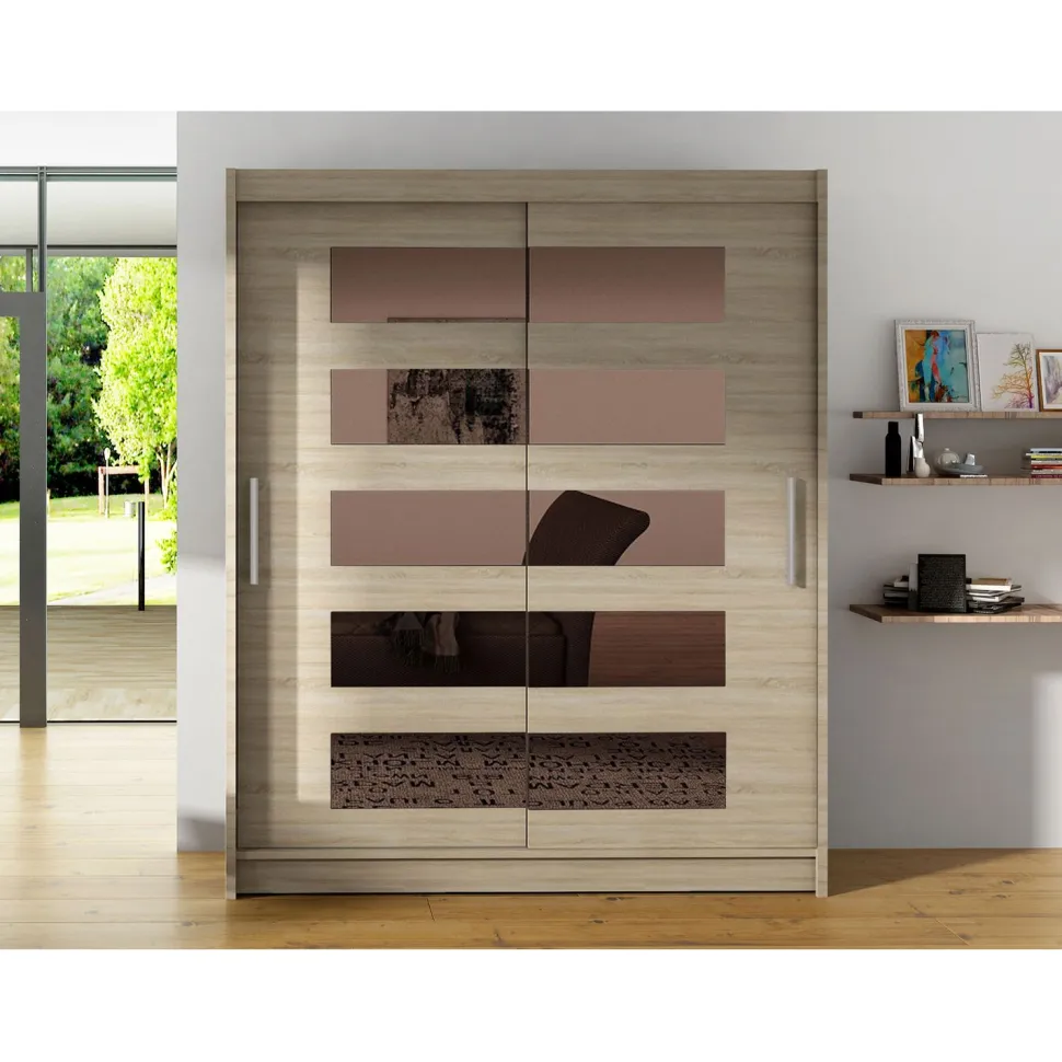 Vaatekaappi WESTA / PRESTO V, beige (4801)