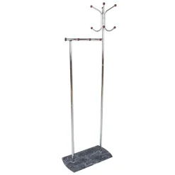 Vaatenaulakko Home4You Fran 60x30x177cm, kromi