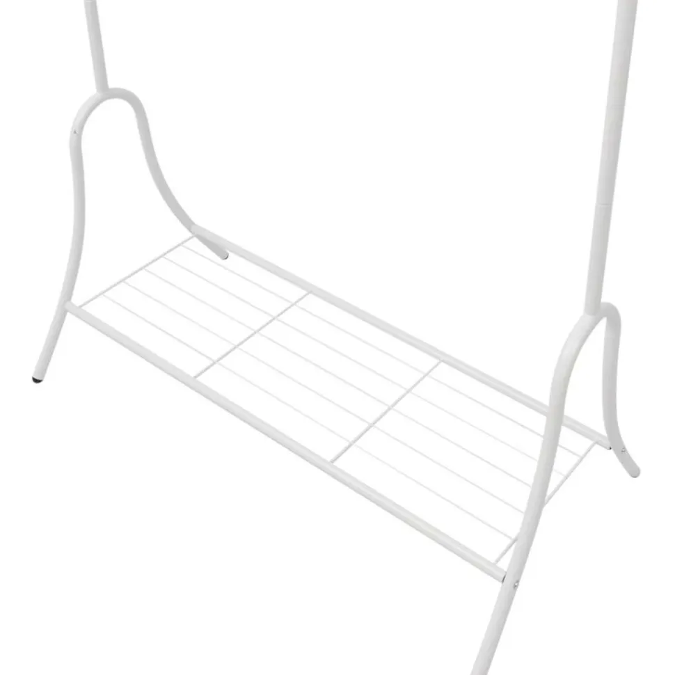 Vaatenaulakko valkoinen teräs