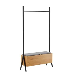 Vaateteline Home4You Aalborg 97x32x180cm, tammi