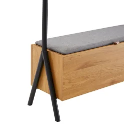 Vaateteline Home4You Aalborg 97x32x180cm, tammi