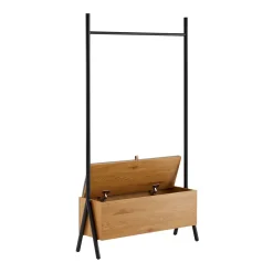 Vaateteline Home4You Aalborg 97x32x180cm, tammi