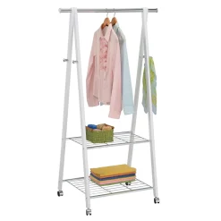 Vaateteline Home4You Forest, 85x52x152cm, valkoinen