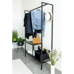 Vaateteline House Nordic Vita, 101x38x170cm, musta