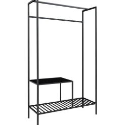 Vaateteline House Nordic Vita, 101x38x170cm, musta