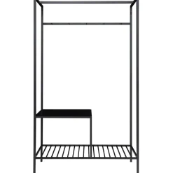 Vaateteline House Nordic Vita, 101x38x170cm, musta