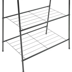 Vaateteline 59x35x150 cm musta