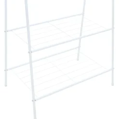 Vaateteline 59x35x150 cm valkoinen