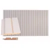 Valeurapaneeli Maler STS-5, 14x95x2985mm, mänty, ympäripontattu, PN, valkolakattu