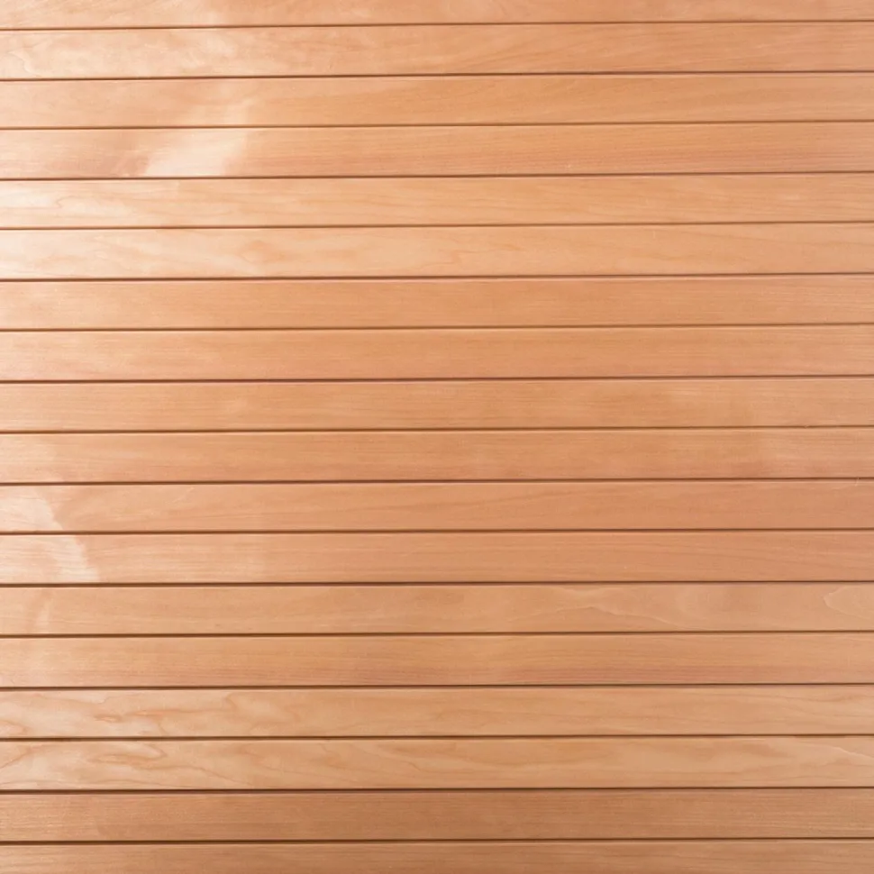Valeurapaneeli/saunapaneeli Tuuli Sauna STS4, 15x90x2200mm, haapa, lämpökäsitelty