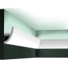 Valolista Orac Decor C373 50x80x2000 mm polyuretaani valkoinen