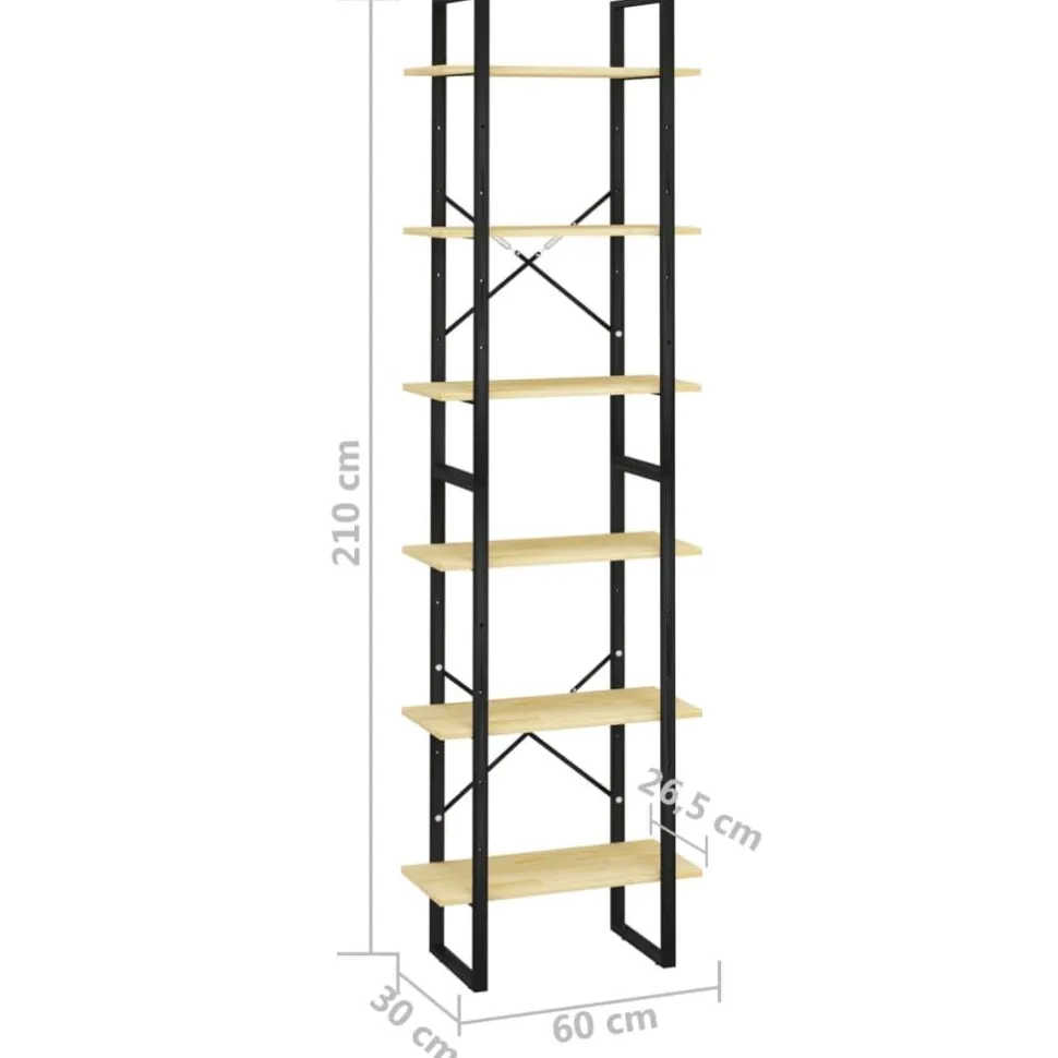 Varastohylly 60x30x105 cm mänty valkoinen