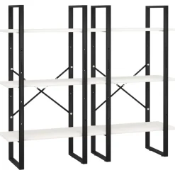 Varastohylly 60x30x105 cm mänty valkoinen